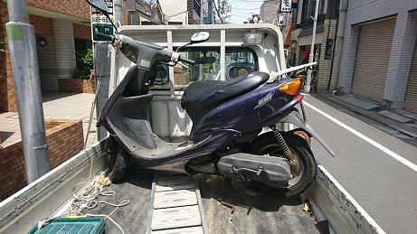 江東区バイク買取、JOG
