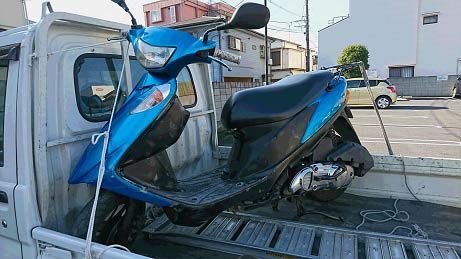 江東区バイク買取、アドレスV125