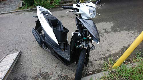 買取りできない状態のバイクについて